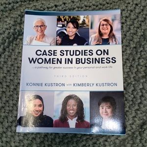 College book for woman in business